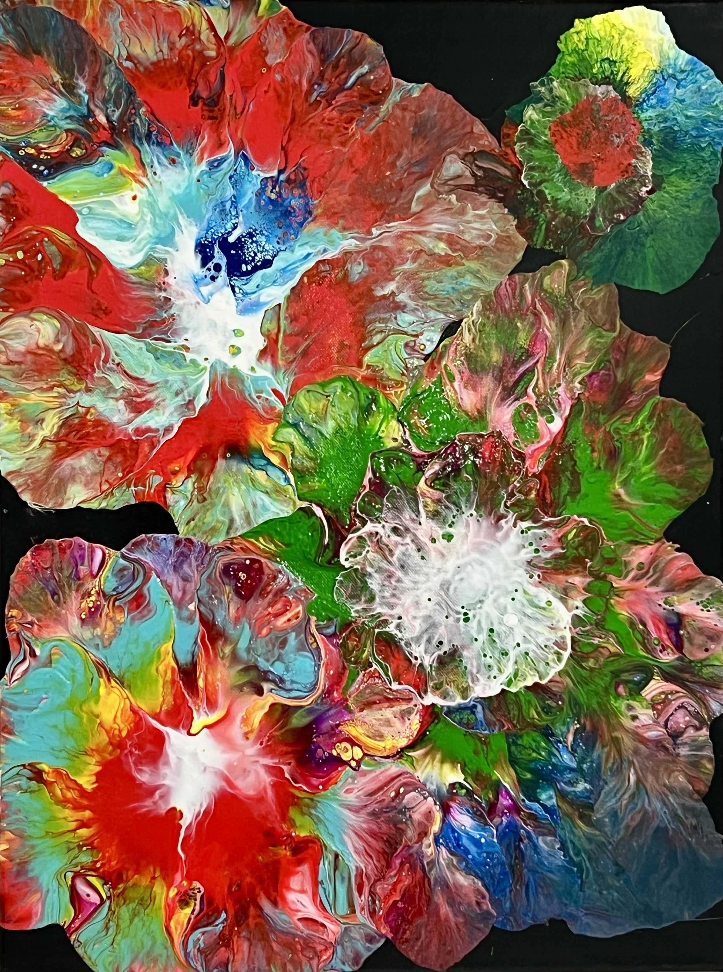 Sheila Lebowitz - United States - "Aloha/Brilliant Flowers 2 of 2"