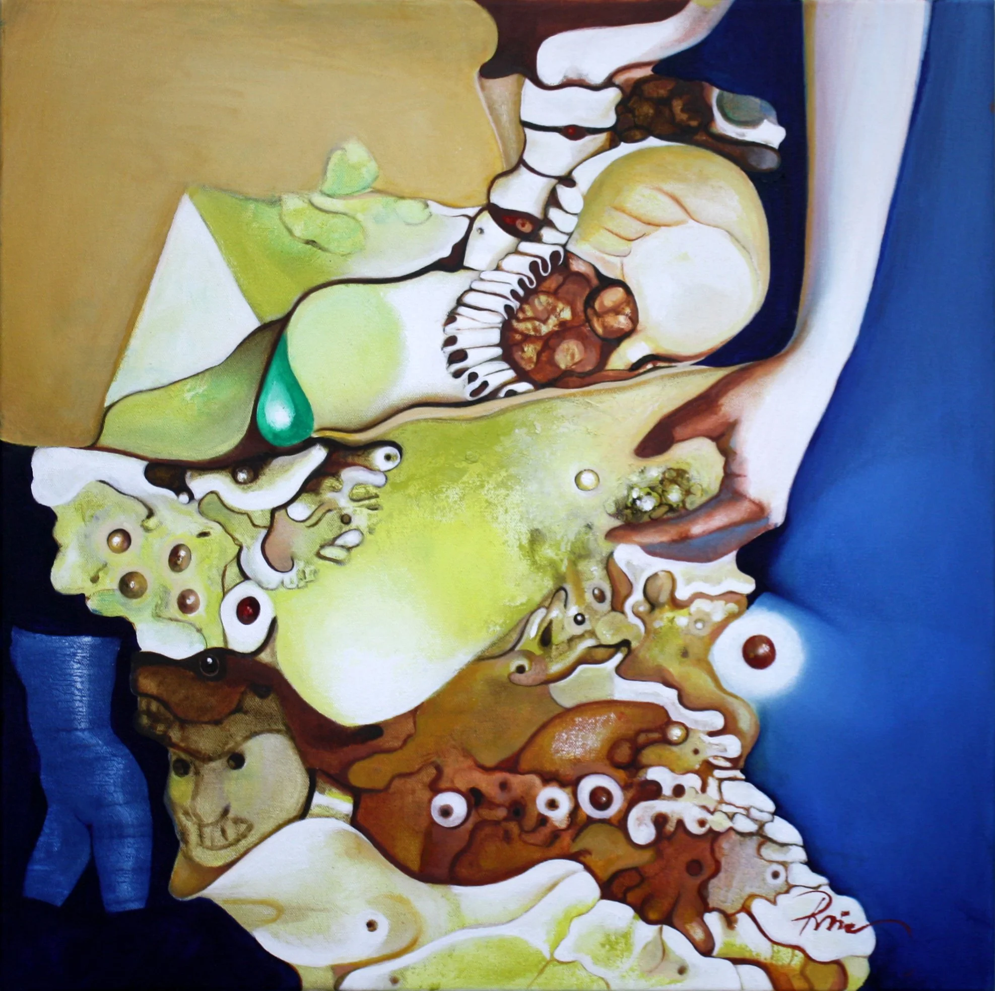 Rodica Alecsandra Petrescu - United States - "The Explorer", oil on canvas, 2026