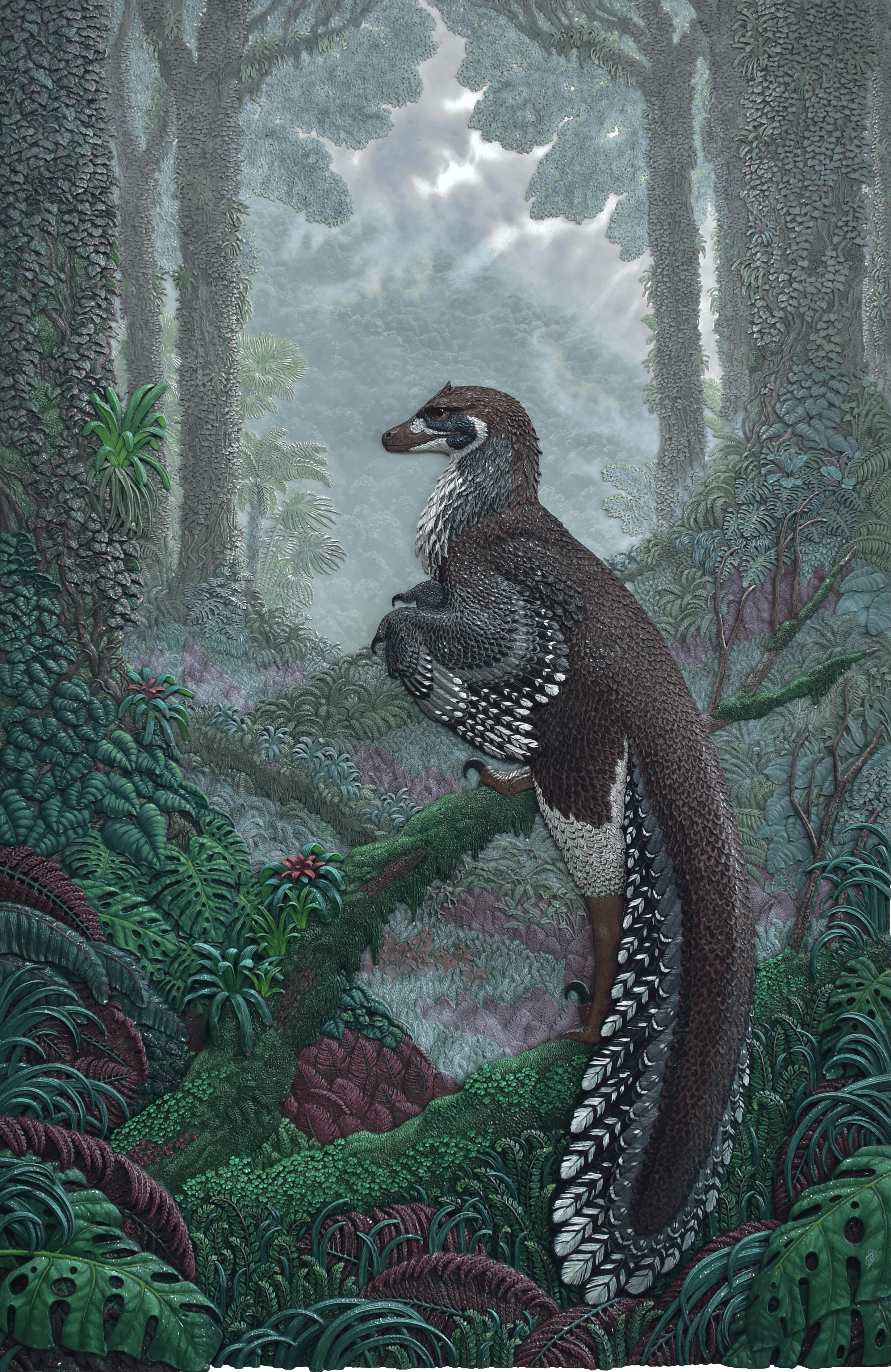 Anatoly Popov - Georgia - "Prehistoric forest"