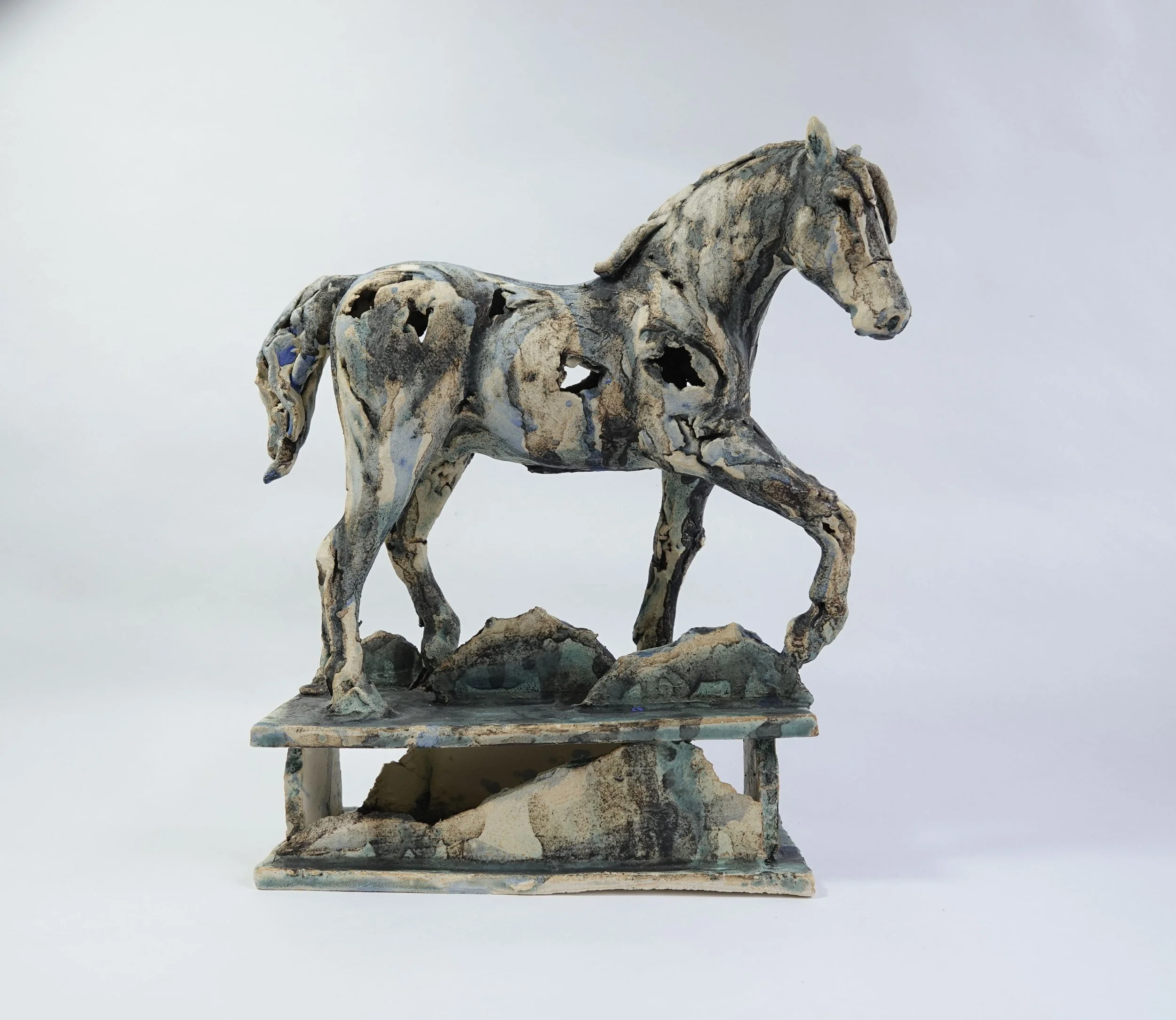 Deborah Frith - United Kingdom - "Horse with leg raised"