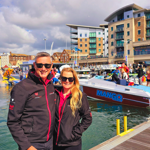 tim and terri in poole luxury powerboat charter rib lymington.png