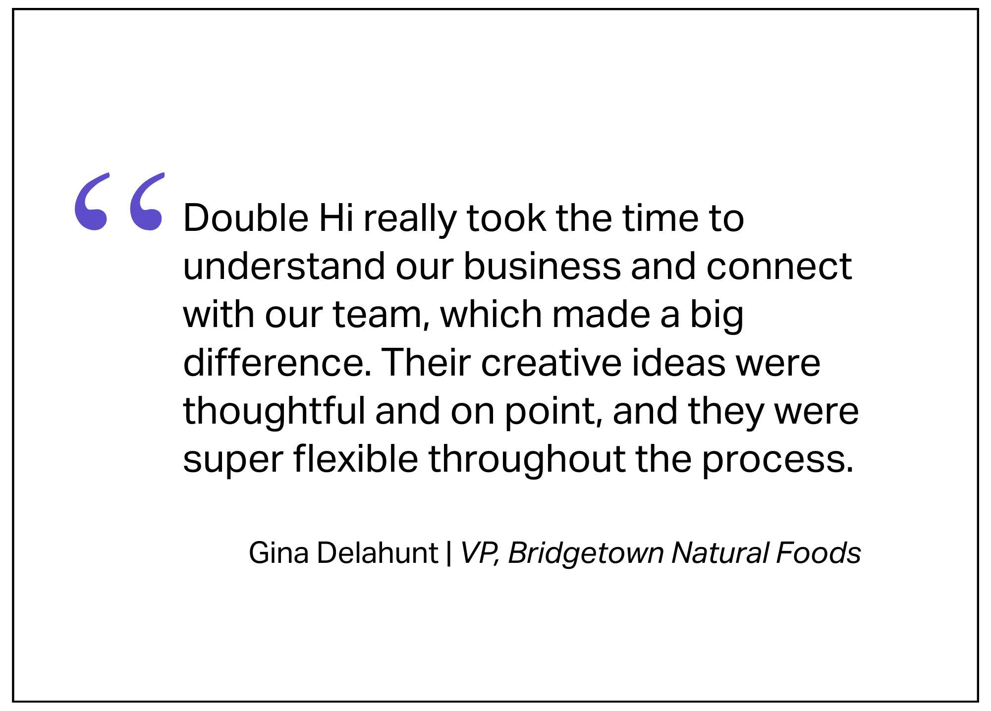 Black background with a quote in black text: "Change is the end result of all true learning" by Leo Buscaglia, and a purple quotation mark symbol.