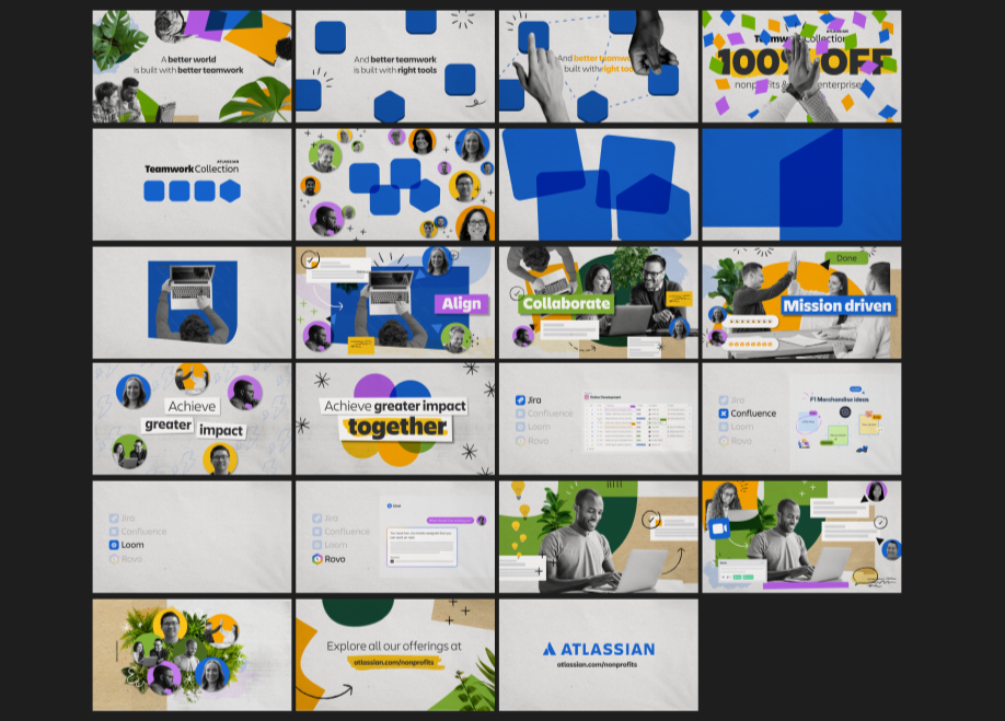 Atlassian for Nonprofits style frames