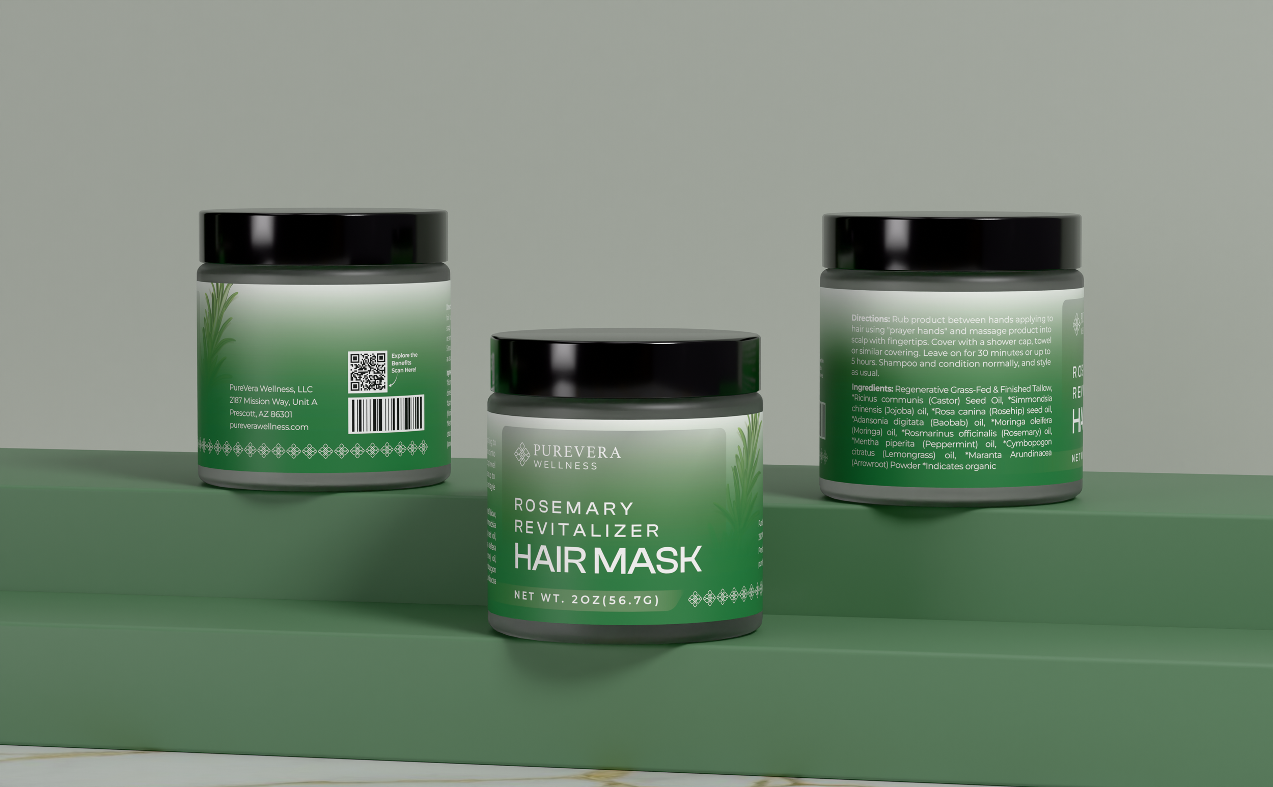 Rosemary Revitalizer Hair Mask