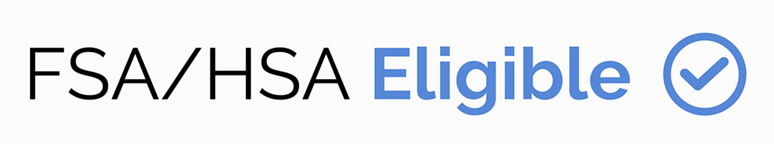 FSA/HSA Eligible badge with a checkmark