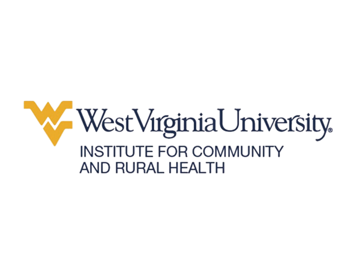 Logo for West Virginia University Institute for Community and Rural Health.
