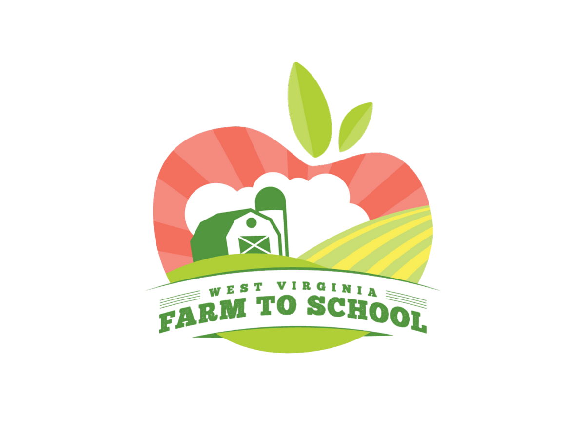 Logo for West Virginia Farm to School.