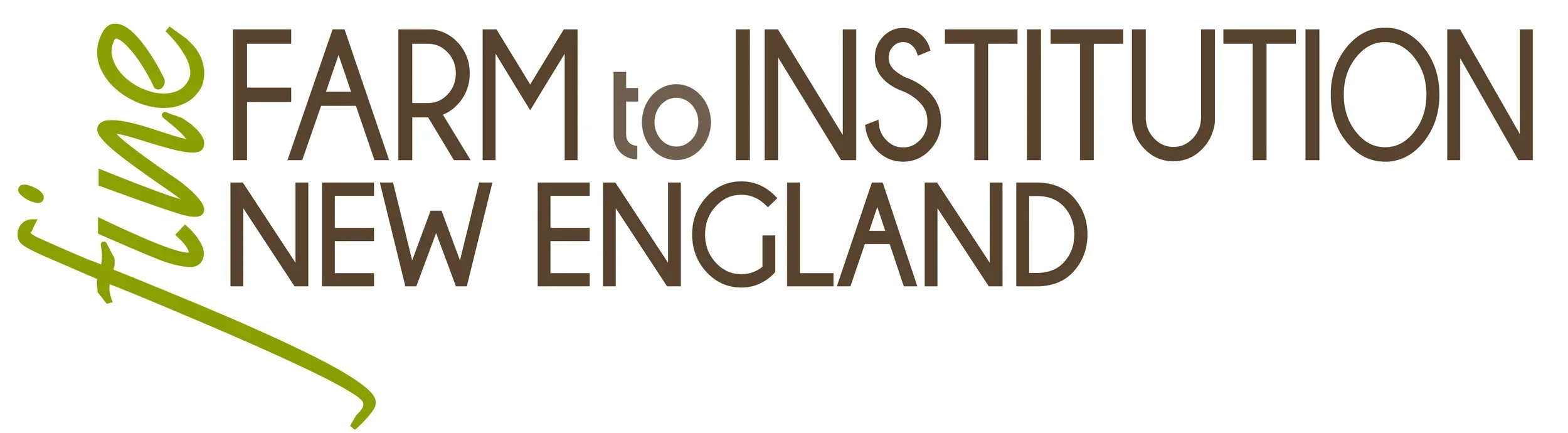 Logo for Farm to Institution New England.