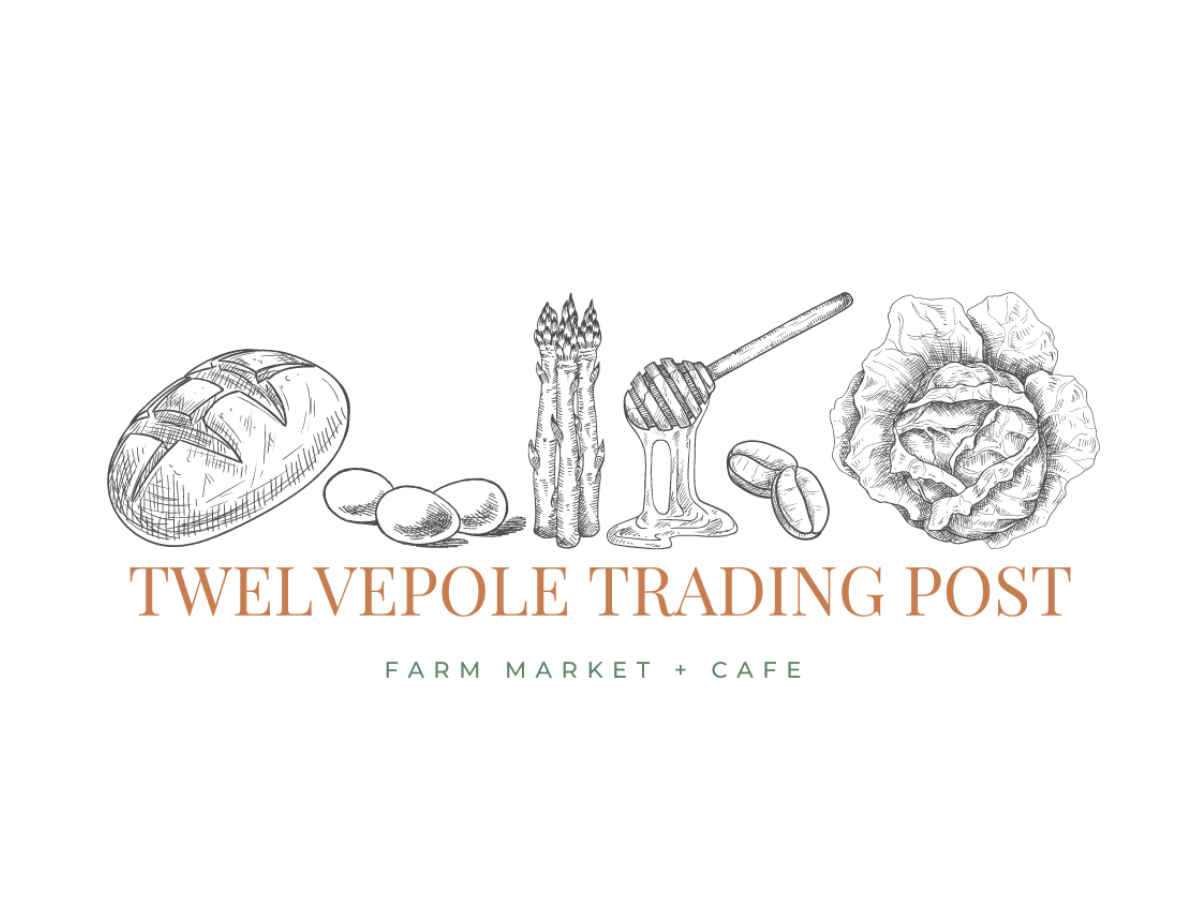 Logo for Twelvepole Trading Post.