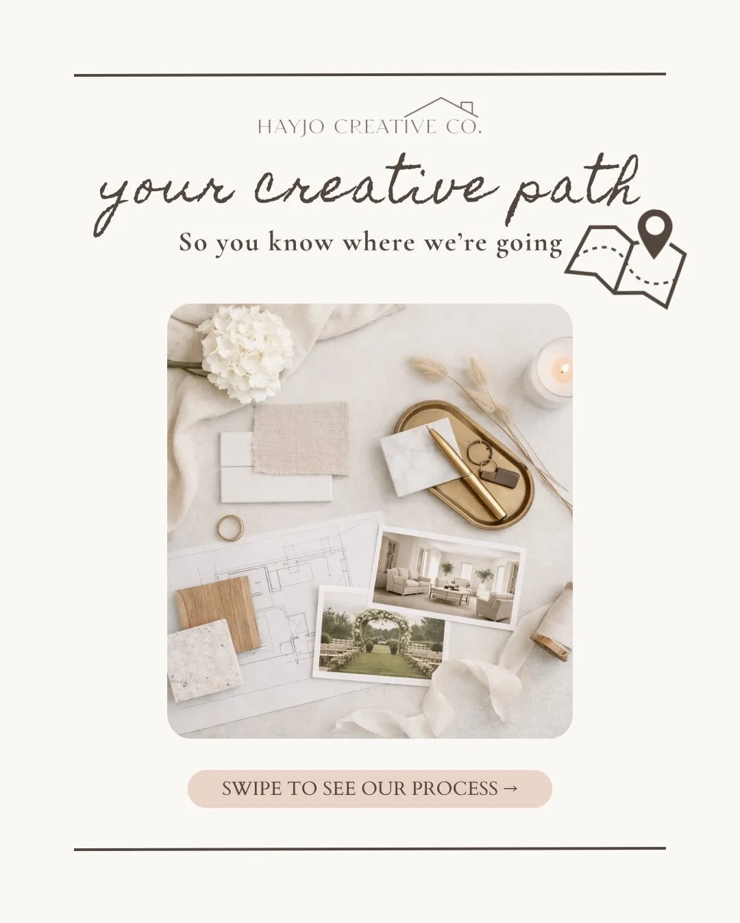 Whether we&rsquo;re designing a home or planning an event, our process stays the same &mdash; thoughtful, intentional, and designed to guide you every step of the way. ✨
The Creative Path is how we guide every project from vision to beautifully broug