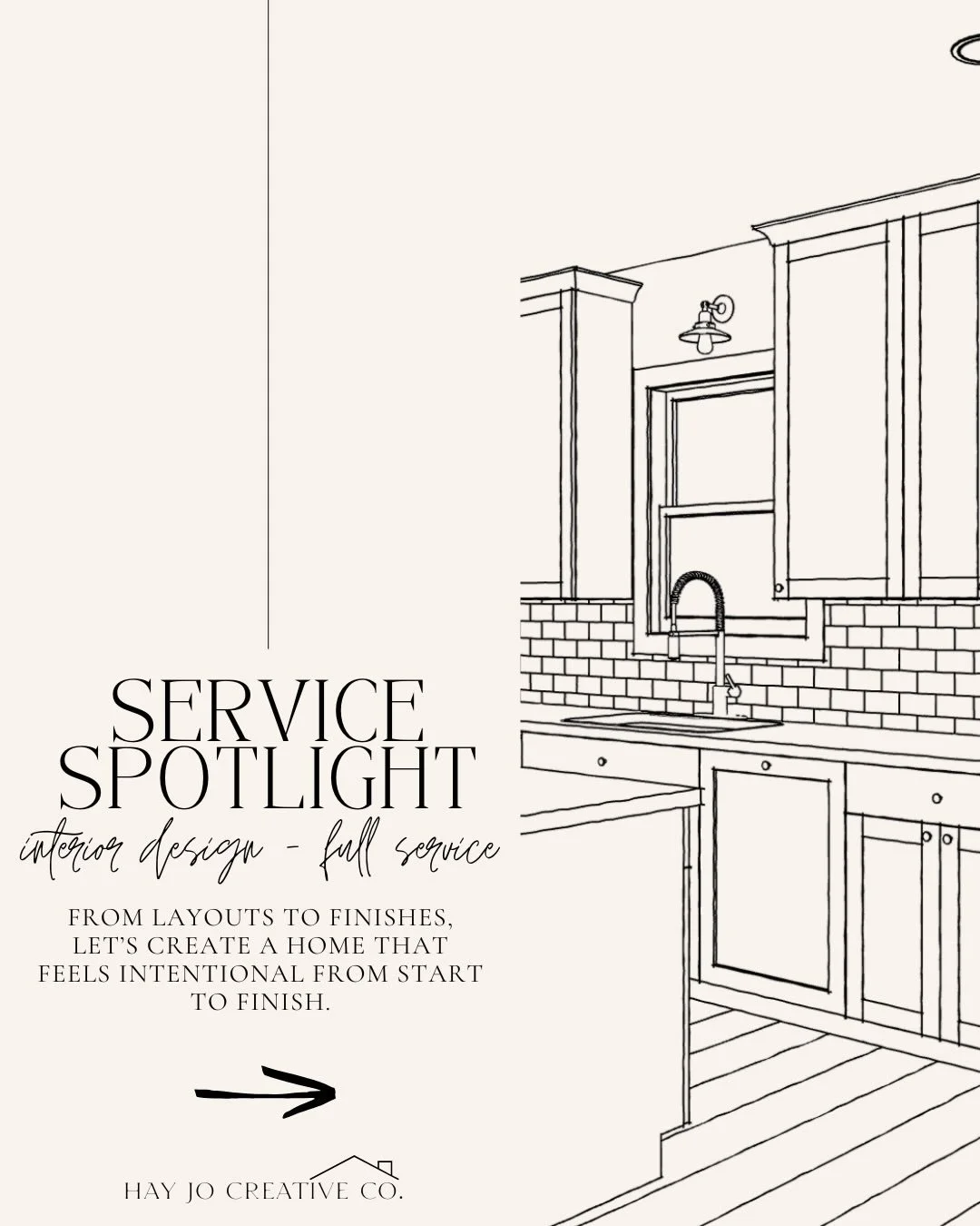 Service Highlight &mdash; Full-Service Interior Design

You don&rsquo;t have to figure it out alone.

From layouts and cabinetry to finishes, selections, and overall design direction &mdash; Full-Service Interior Design is for homeowners looking for 