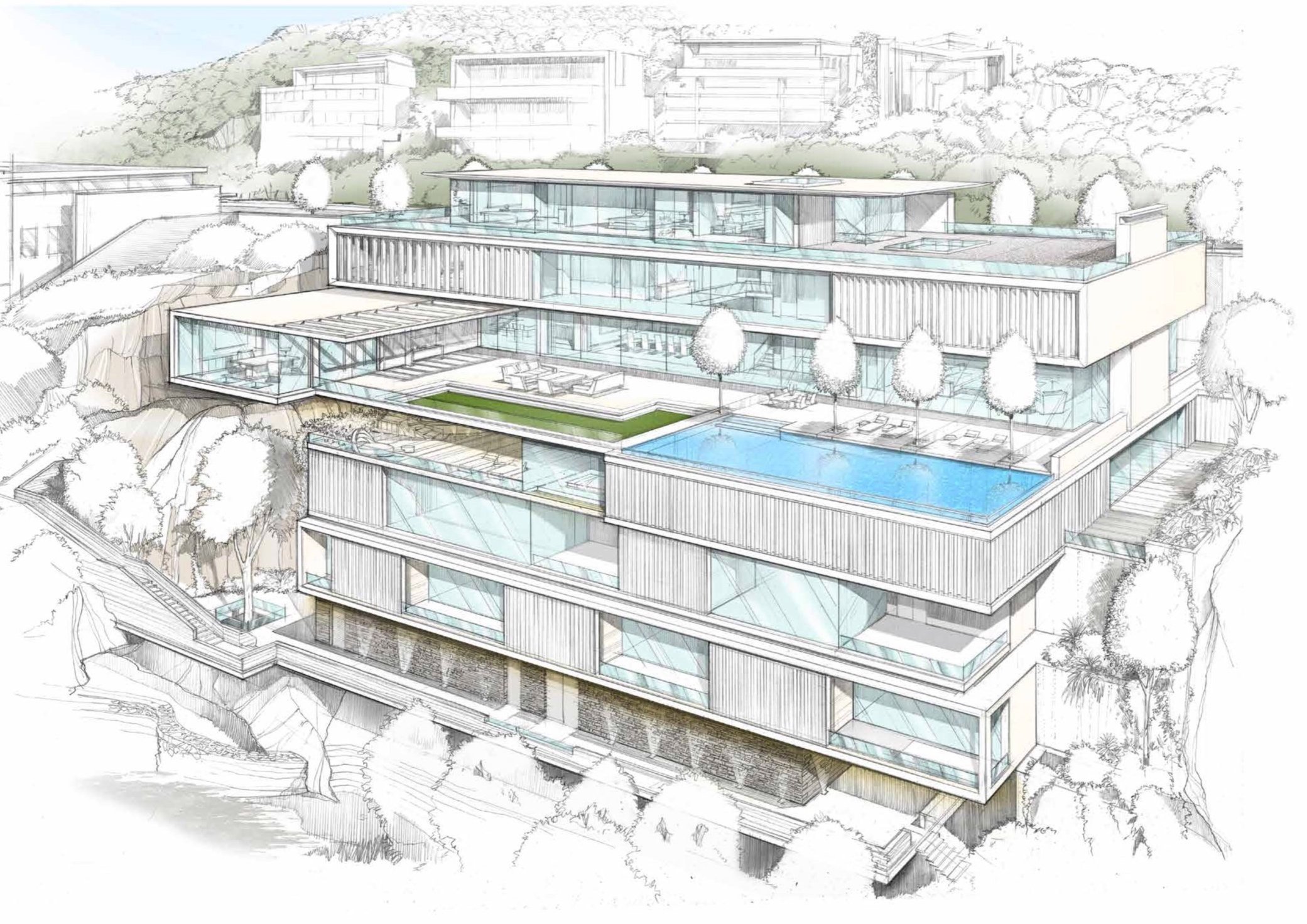 Architectural Space Planning. Interior architecture