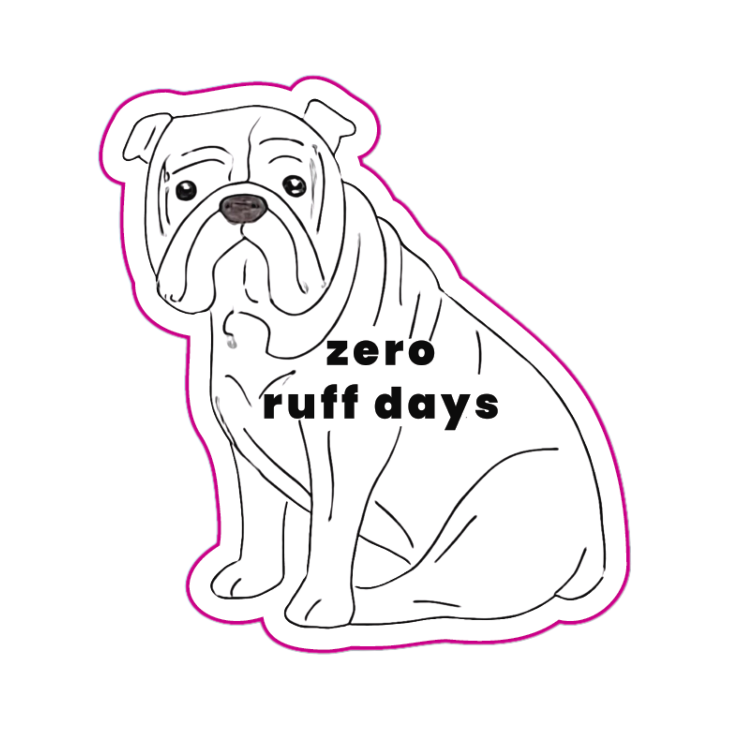 Sticker Zero Ruff Days.png