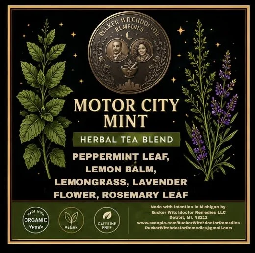 Motor City Mint Herbal Tea Blend