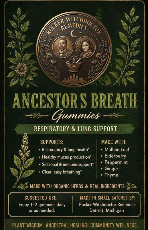 Ancestors Breath Gummies - Respiratory & Lung Support