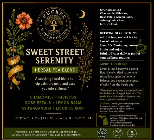 Sweet Street Serenity Herbal Tea