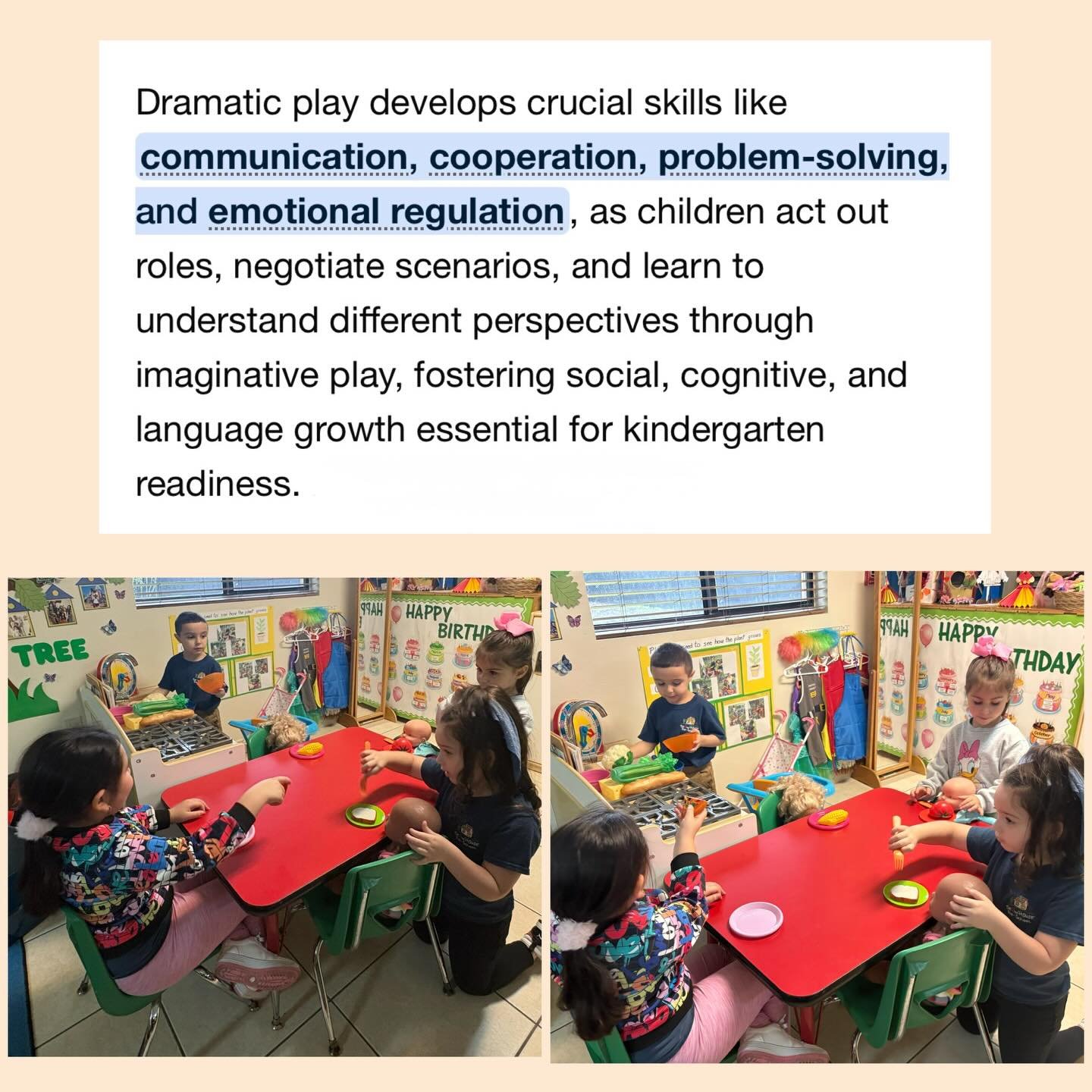 Learning through play, building skills for life. 📚🍎