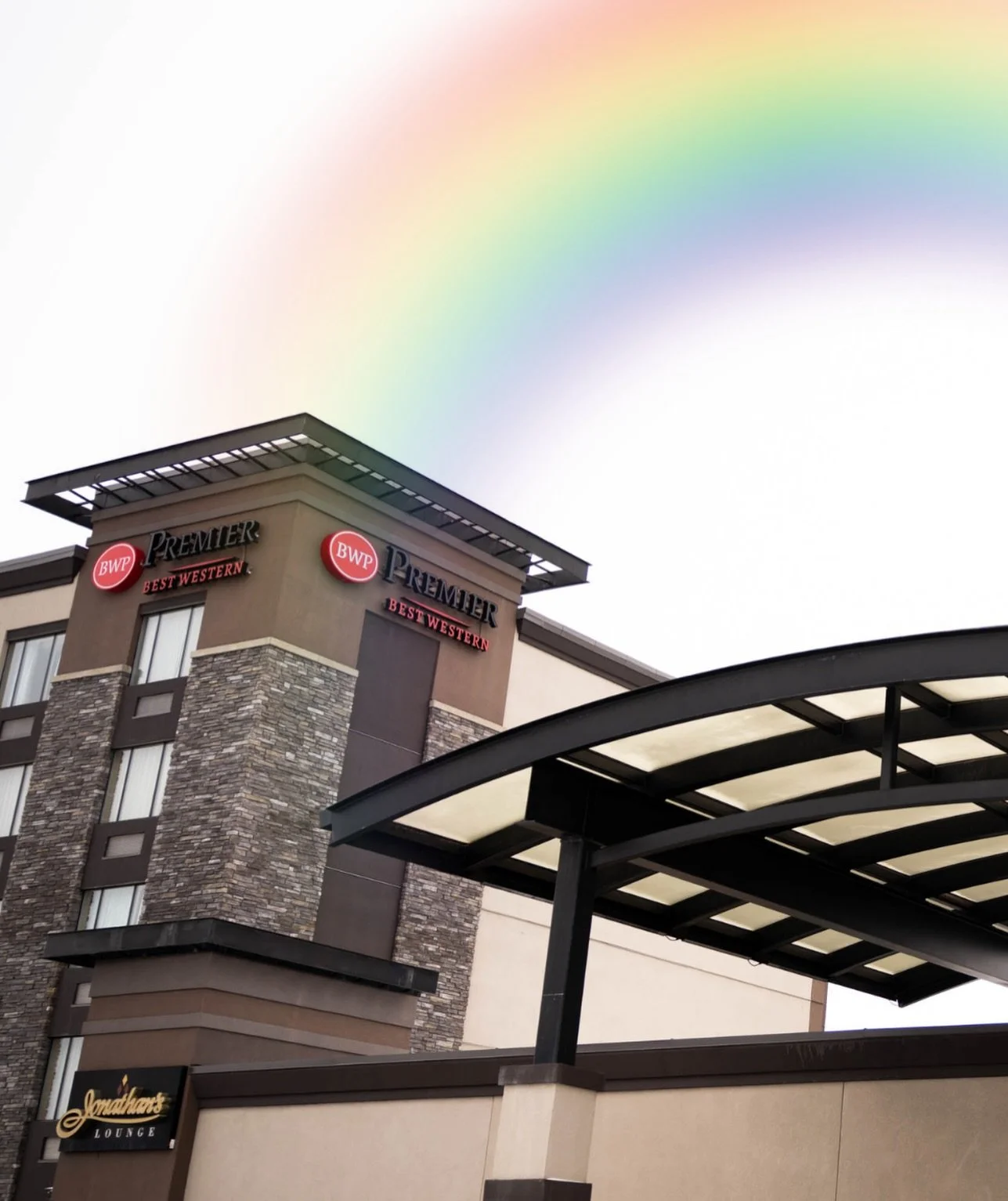 At the end of the rainbow, 
just past the green glow, Where the laughter is loud and the good times flow&mdash; You&rsquo;ll find a little magic, a pot of pure gold, At Denham Inn, where the stories are told.

Raise a glass, let the pints pour bright