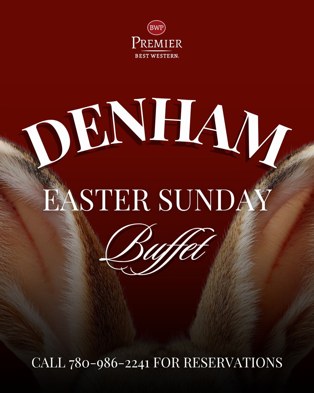 Celebrate Easter with a delicious day of dining at Best Western Premier Denham Inn &amp; Suites 🐣🌷

Join us for a full day of buffet offerings perfect for the whole family:

🍳 Breakfast: 6:00 AM &ndash; 10:00 AM 🥂 Brunch Buffet: 10:00 AM &ndash; 