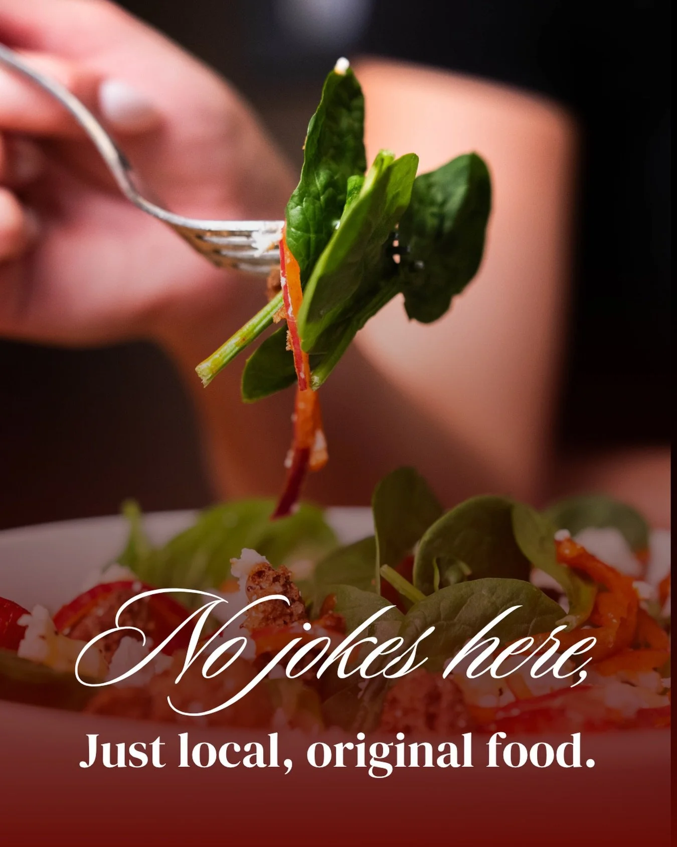 It may be April Fools Day, but Jonathan&rsquo;s all-new menu is no joke. 

Try it for yourself &mdash; Jonathan&rsquo;s is now open.