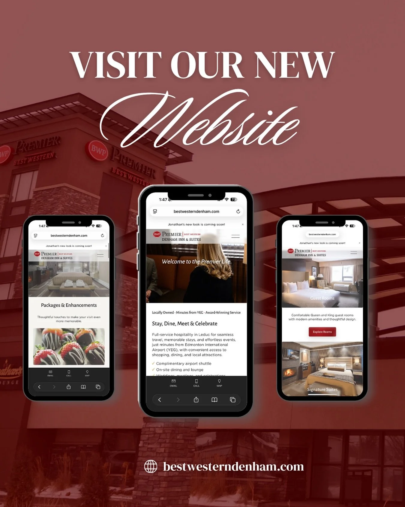 Our website got a big-time refresh! 

Visit bestwestern.com to book, explore, order room service, and more!