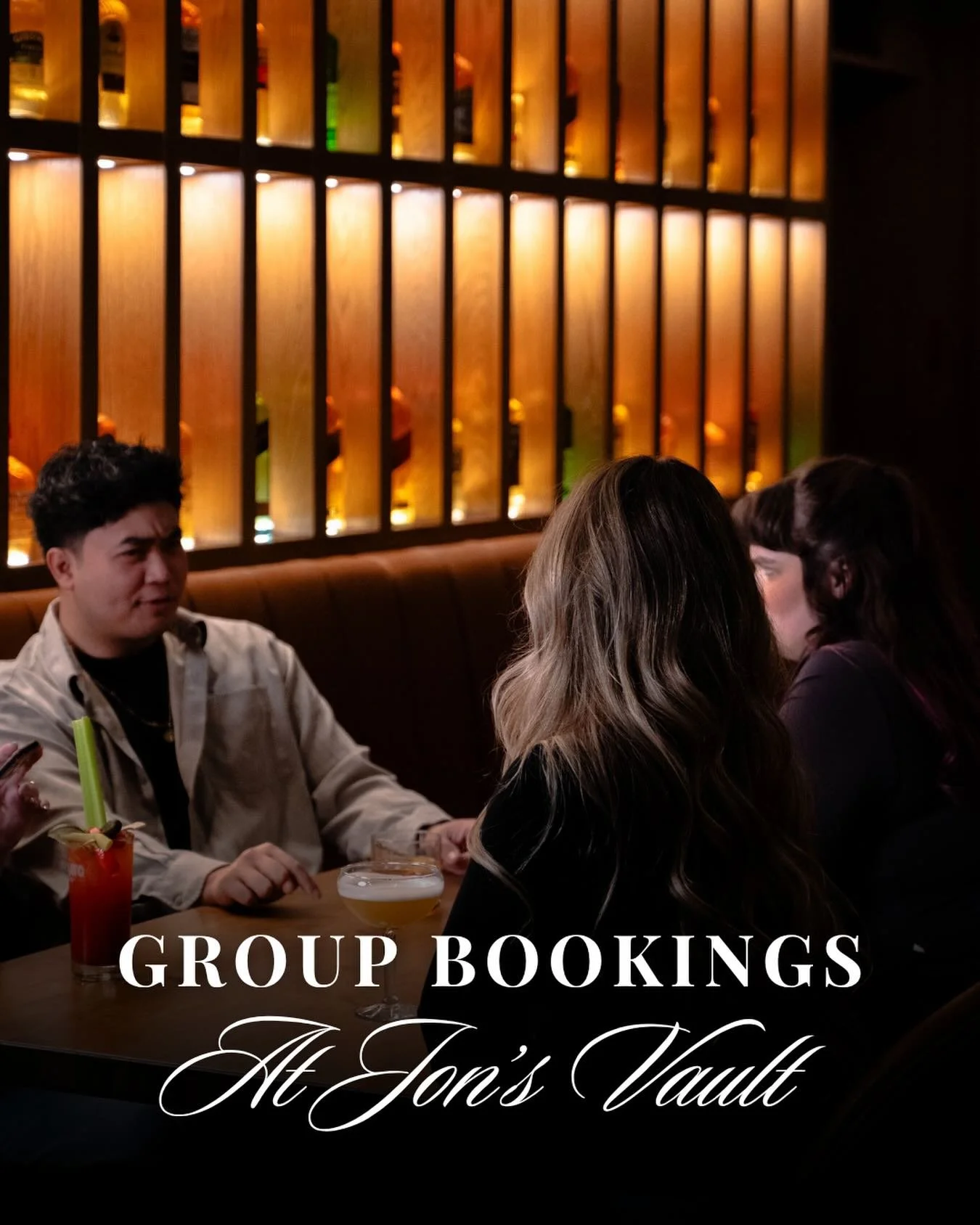 Perfect for birthdays, socials, and special gatherings, the Vault offers a cozy, elevated space that comfortably seats 12&ndash;20 guests. For groups of 12+, our set menus help keep things seamless, stress-free, and tailored to your budget.

Looking 