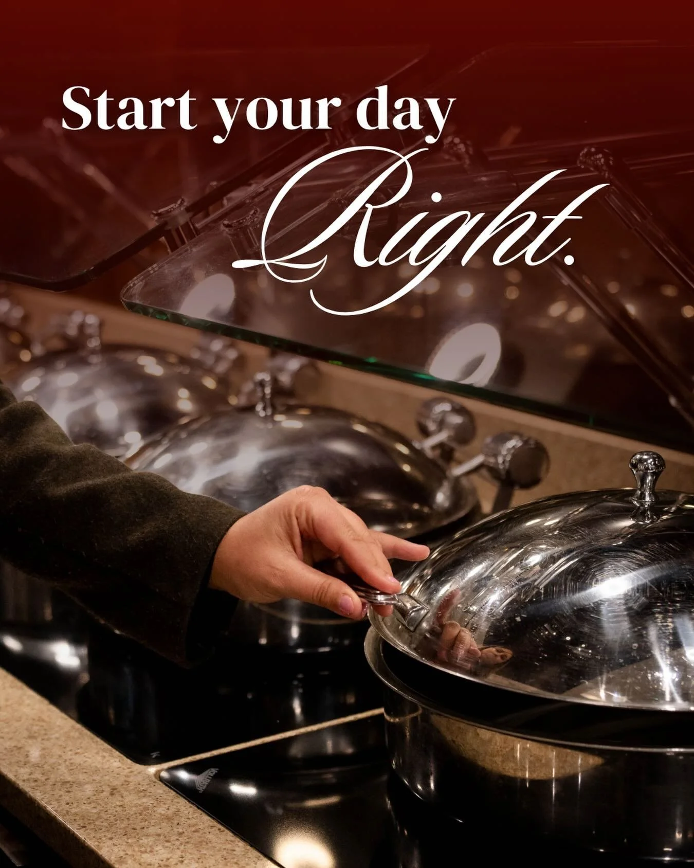 Start your day right at the Best Western Denham Inn ☀️

Add breakfast to your stay and enjoy our Chef&rsquo;s Signature hot breakfast, crafted fresh every morning. On weekends, indulge in our hot breakfast buffet, or enjoy the convenience of room ser