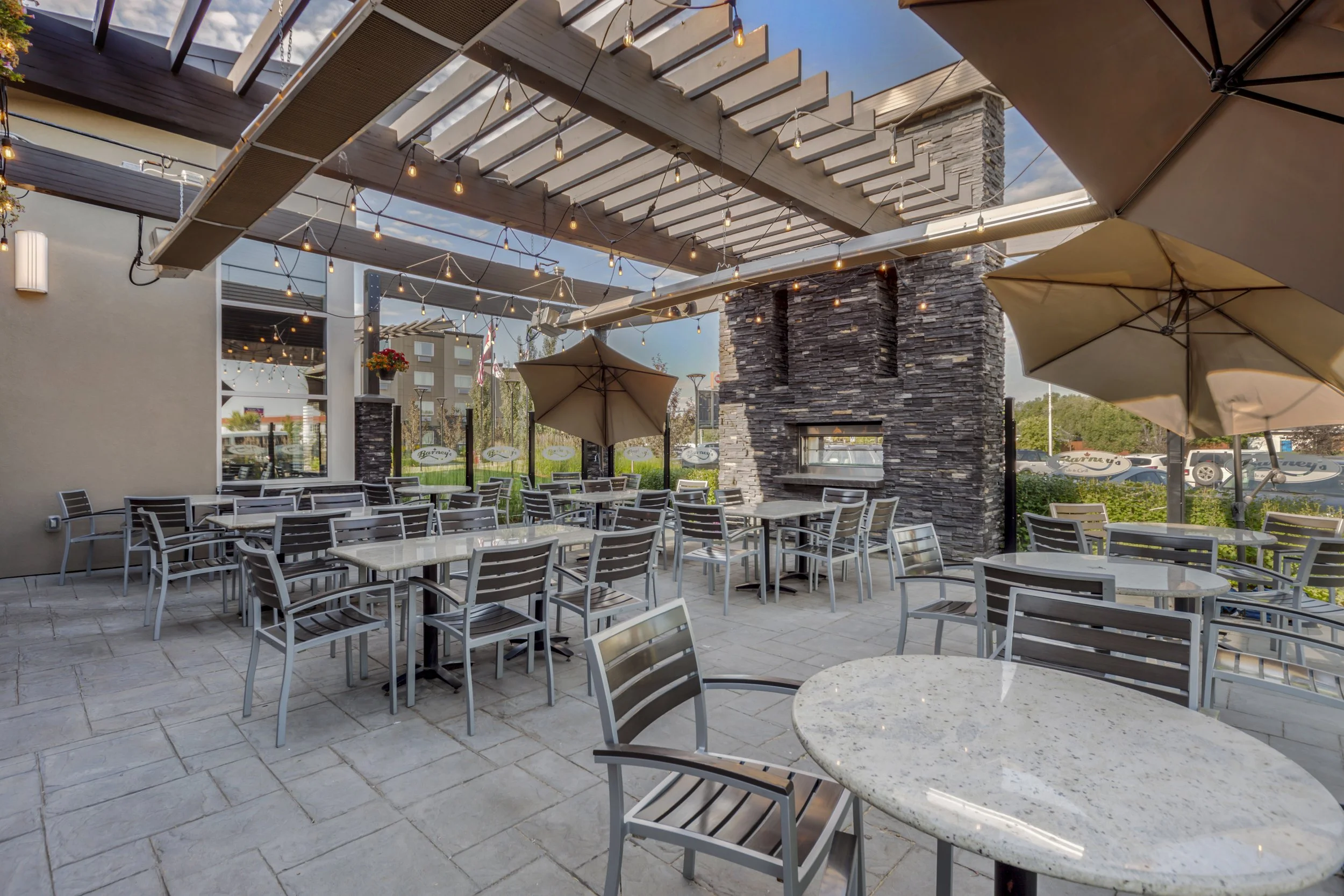 Summer BBQ Patio at Barney’s Pub &amp; Grill