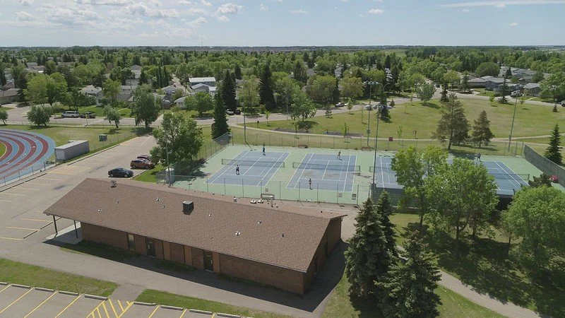 John Bole Athletics Park in Leduc Alberta near Best Western Premier Denham Inn