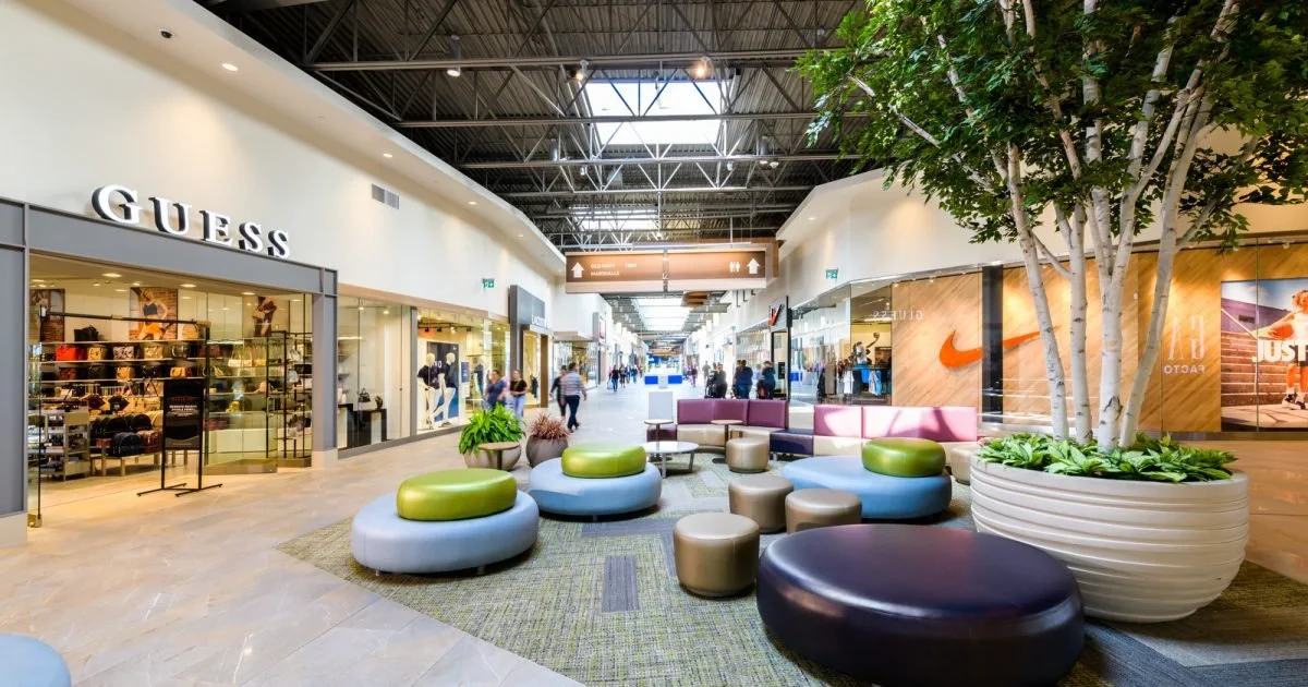 Premium Outlet Collection Edmonton International Airport outlet mall near Leduc