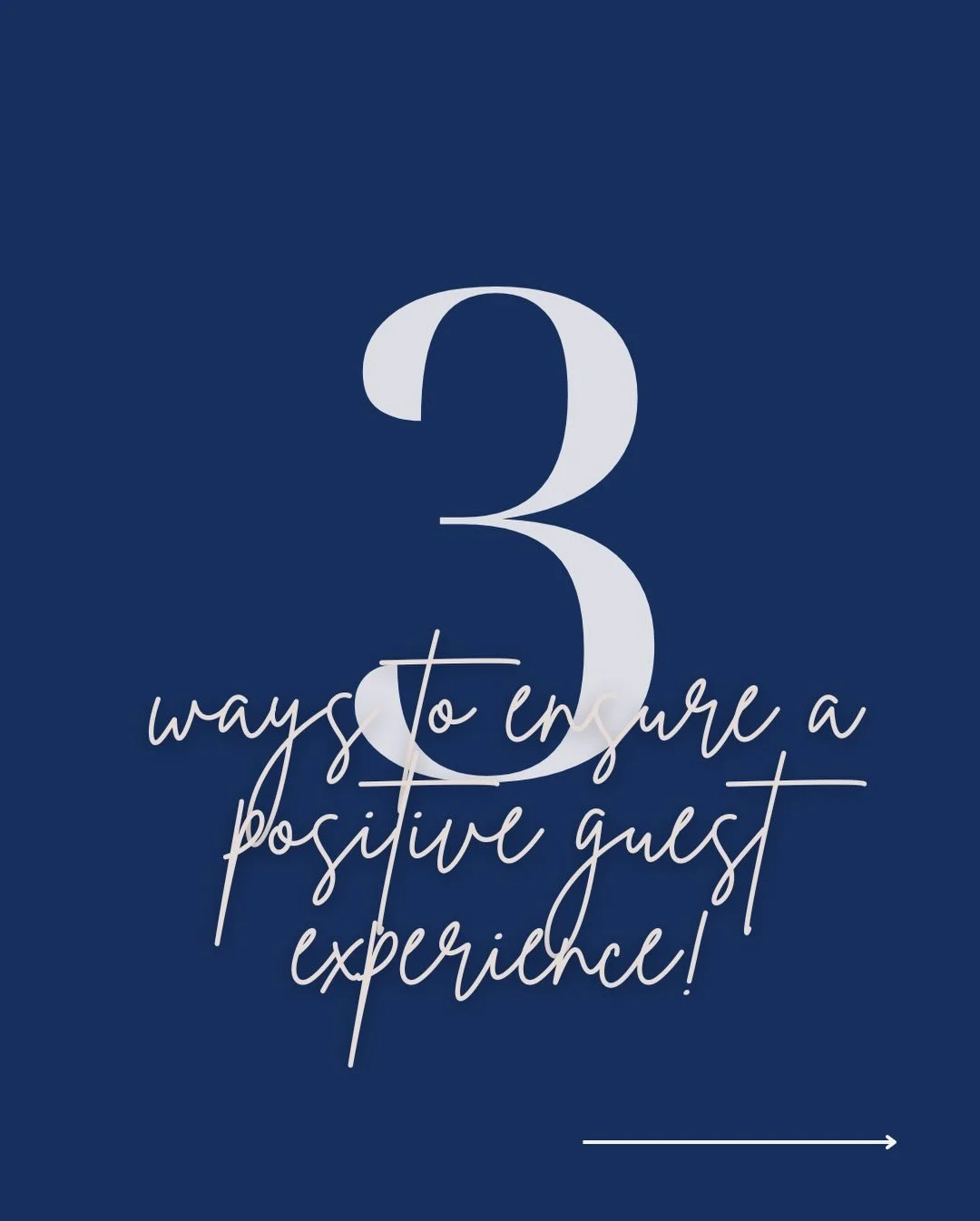 3 Ways To Ensure A Positive Guest Experience! 🤍

When I work with clients, they always want to ensure their guests have fun and it&rsquo;s a day/night to remember. 

These are just a few ways to ensure this outcome!!

1. Prioritize Comfort and Flow
