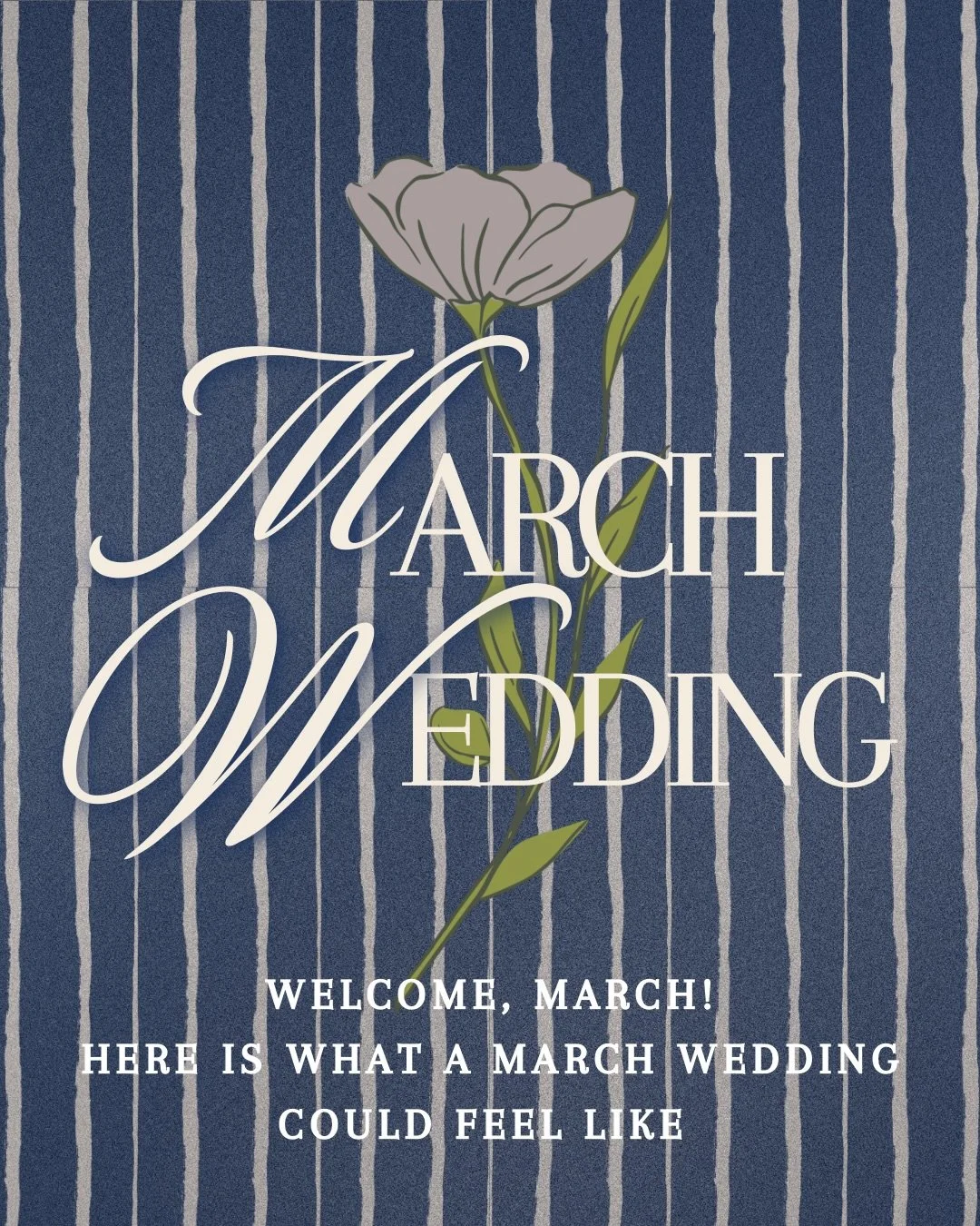 Newly engaged and dreaming of a March wedding?

A March wedding feels like the very beginning of spring &mdash; soft, romantic, and full of new beginnings. 

It&rsquo;s the perfect month for couples who love the idea of an early spring wedding with f