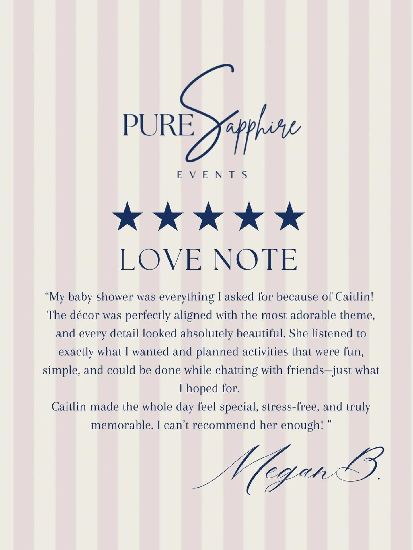 There&rsquo;s nothing better than hearing that a celebration felt stress-free and exactly what you envisioned. 🤍

The goal for every event: beautiful details, meaningful moments, and a host who gets to actually enjoy the day. ✨

Planning a shower, b