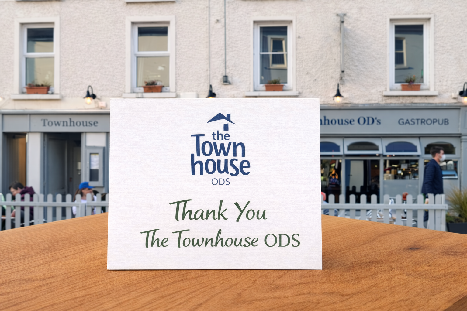 A Sincere Thank You – What a Night at The Townhouse ODS