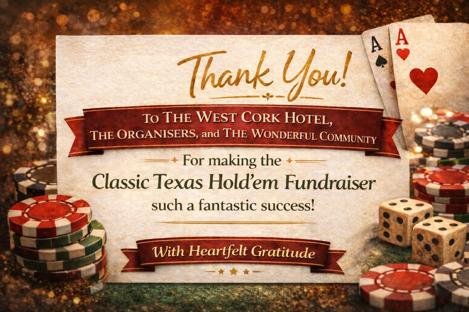 A Heartfelt Thank You from the Andrew Brennan Trust