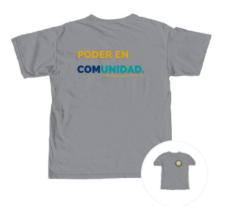 2026 NCVRW: Poder en Comunidad Camisa en Gris