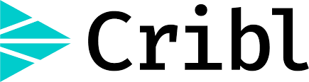 The Cribl logo with a teal geometric icon and black text.