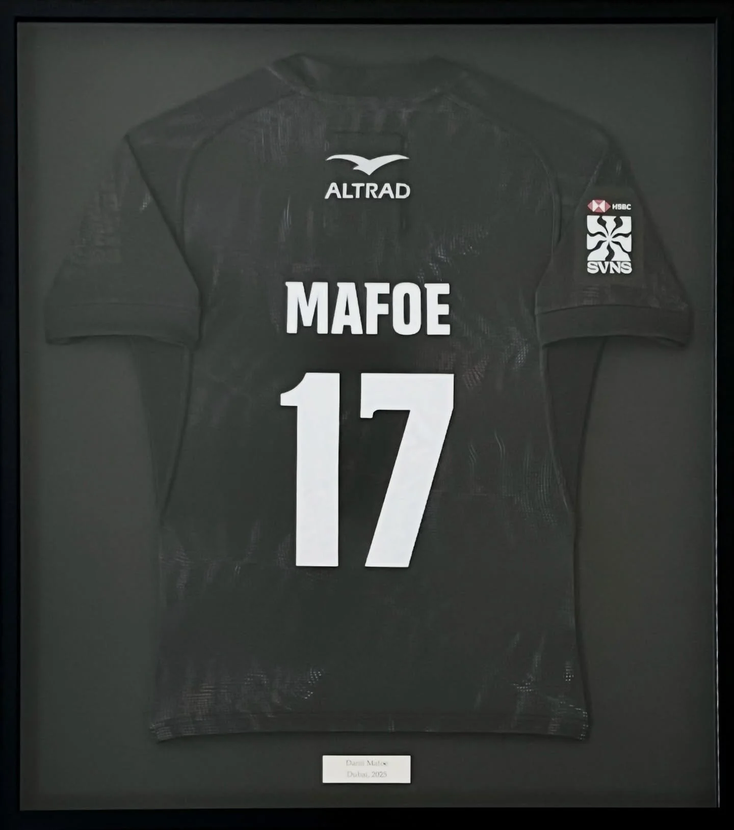 Black Ferns Sevens debut jersey for @daniimafoe_ at Dubai.

There&rsquo;s something special about having the family name on the jersey, representing all the hard work, dedication and sacrifice that&rsquo;s gone on behind the scenes to get to these mo
