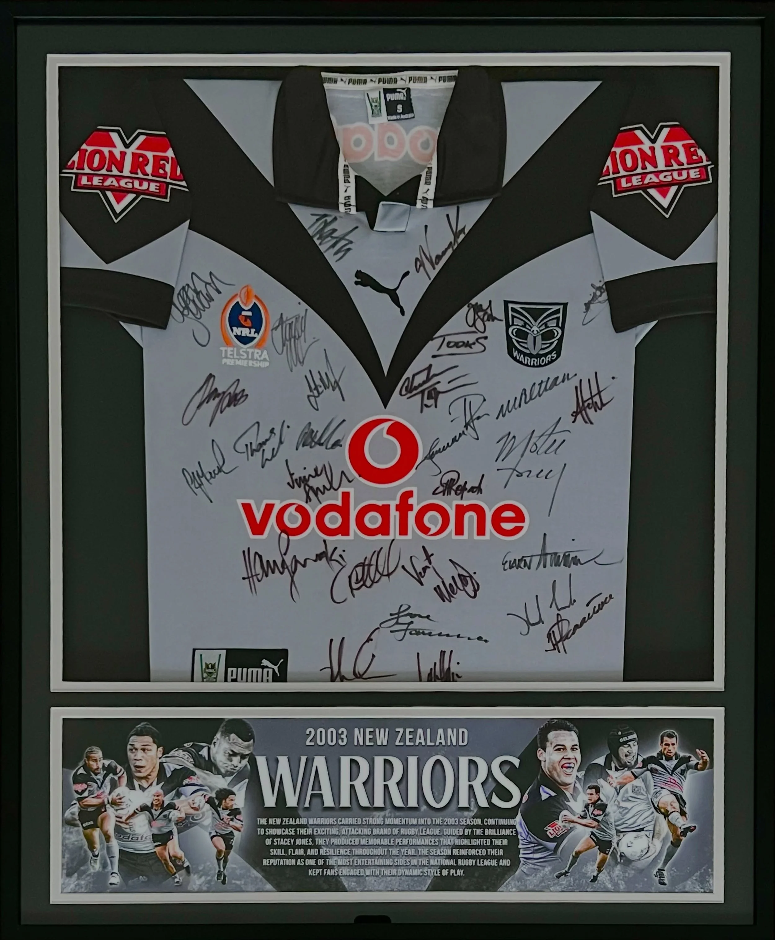 The 3rd and probably my favourite.  2003 Warriors Away jersey 🔥