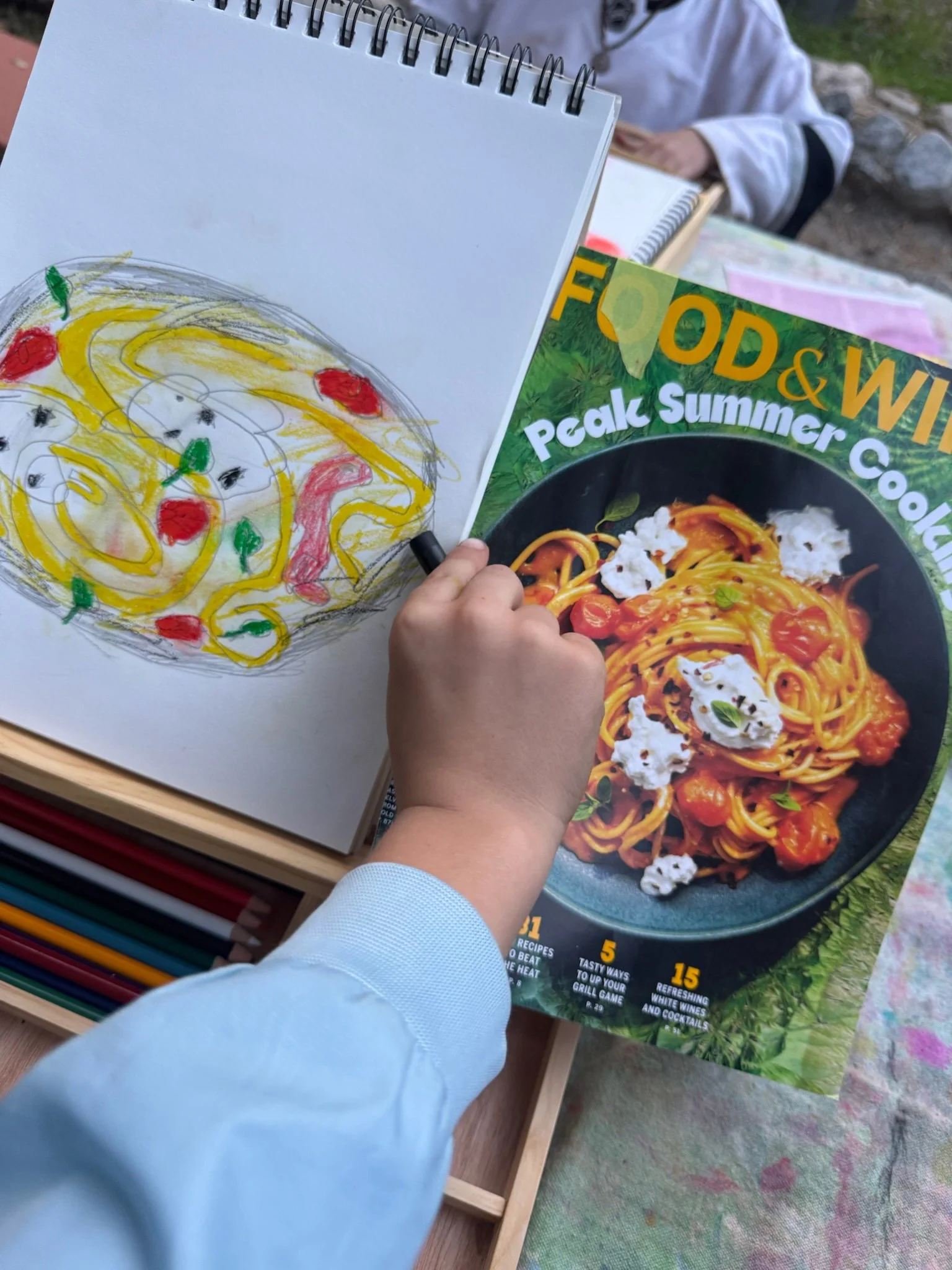 Creating realistic drawings is extremely challenging, so we start somewhere a bit easier. Look at something and draw what you see. Does the viewer instantly know what you've drawn? Then you are well on your way!