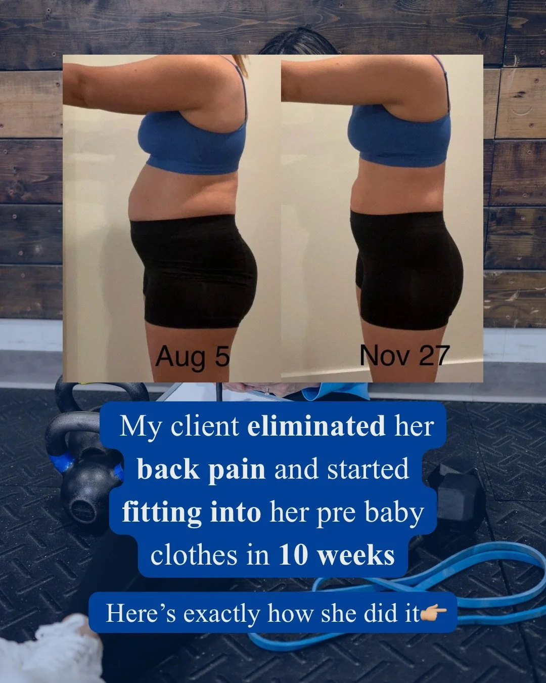 I say this about all my clients, but this one was so special 

As a friend from high school and fellow military spouse; I felt so honored to help her!

She came to me in pain and feeling uncomfortable her clothes. She was ready to make a change and f