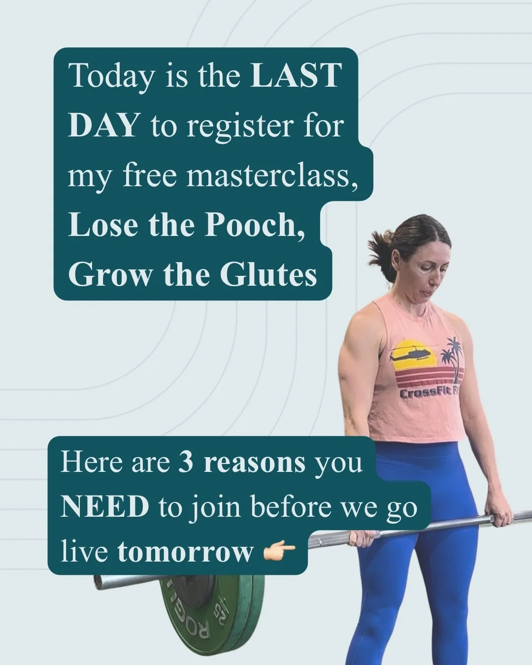 Listen, I get you are probably desensitized to all the free trainings out there. 

You probably sign up for some with good intentions and then miss the live version, never watch the replay and eventually unsubscribe from the person&rsquo;s email list