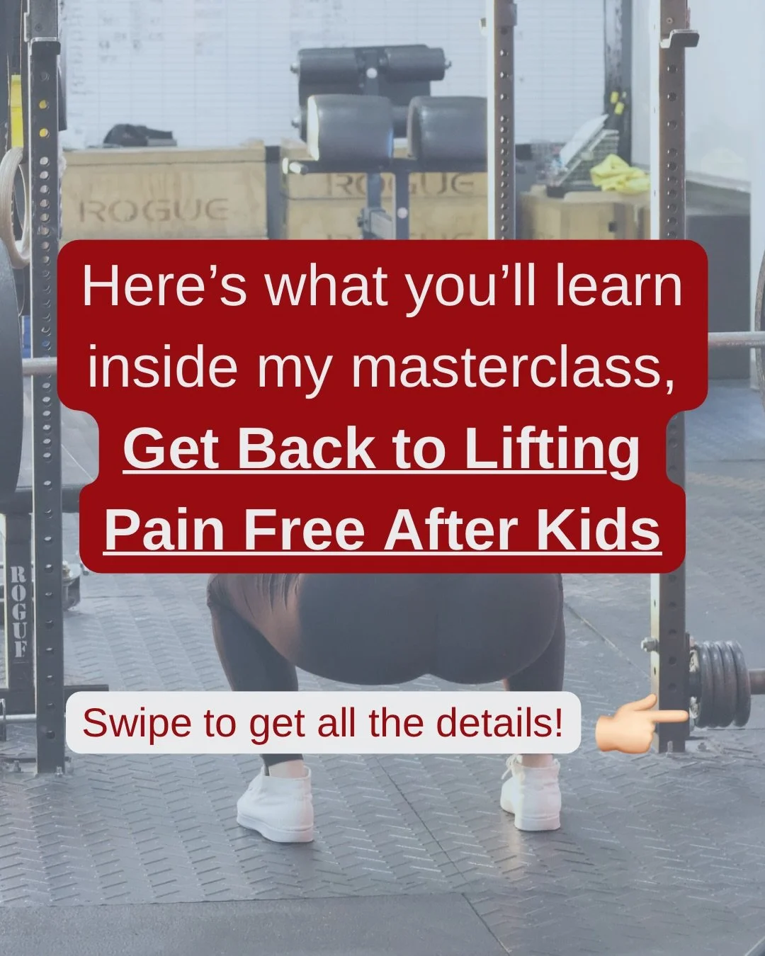 Wondering if this is a masterclass that is actually worth showing up for?

Swipe through to see why it is and how I can help you break free of the back pain cycle 

Dm me &ldquo;pain&rdquo; and I&rsquo;ll personally send you the link!

#backpain #mom