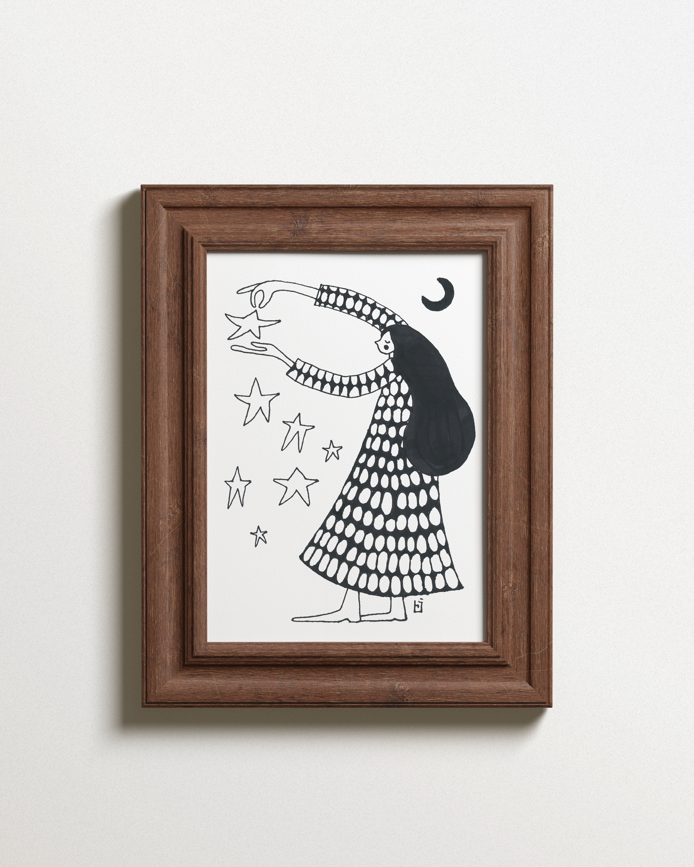 i think she hung the stars