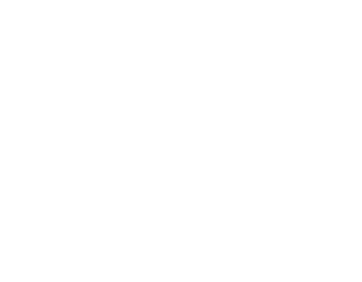 Silhouette of a small plant with two leaves growing from the ground.