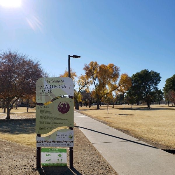 Mariposa Park Canvass