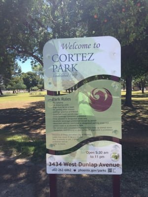 Cortez Park Petition Signing Event