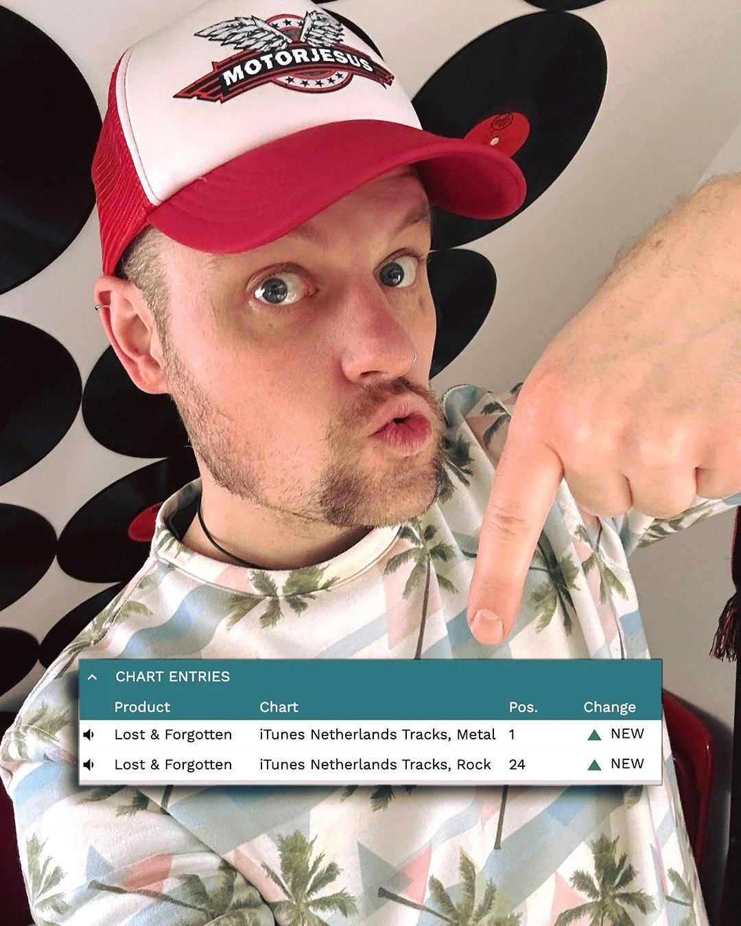 UHHH YEAH, did we hear charts? We entered Dutch @itunes_store Charts with our new single "Lost &amp; Forgotten" in release week! Thanks so much Netherlands, what a great milestone for us!

Metal #1
Rock #24

@massacrerecordseurope 

#itunes