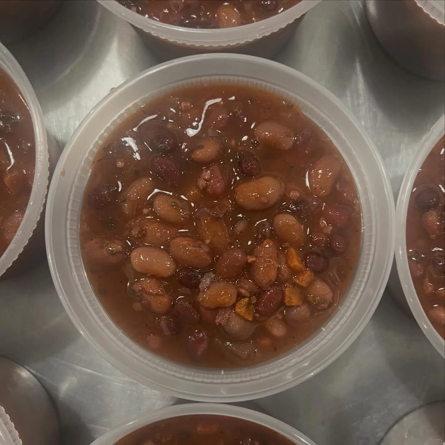 Three Bean vegetable Chili for our seniors this week.  Bonus meal thanks to our culinary class guests who prepared 5 gallons of chili to donate to our home bound, food insecure seniors. @burbankhousingcorp @sheanadavis @epicureansonoma @fishsonoma @s