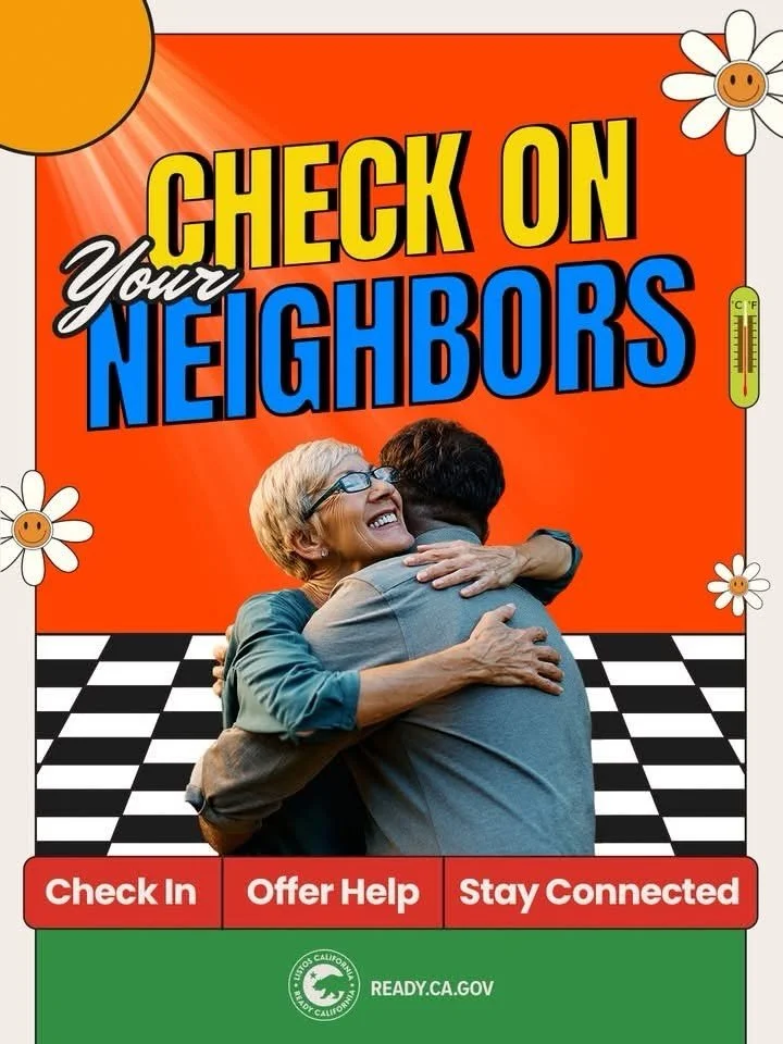 Be kind and check in on your neighbors. @fishsonoma @svchc_sonoma @epicureansonoma @laluzcenter @vintagehousesonoma @sheanadavis @sonomacommunitycenter